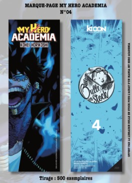 Manga - Manhwa - Marque-pages - Bulle en Stock - Série My Hero Academia Vol.6