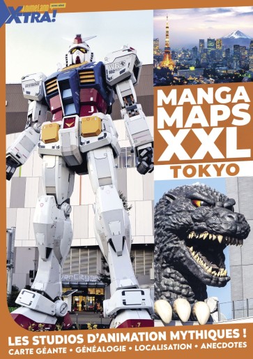 Manga - Manhwa - Tokyo Maps XL - La Carte XL des studios d animation japonaise