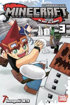 Manga - Manhwa - Minecraft, le manga officiel - Voyage au bout du monde Vol.3