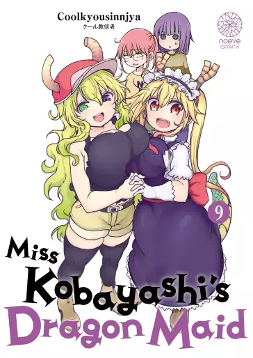 [PLANNING DES SORTIES MANGA] Mars 2024 .Miss_Kobayashi_s_Dragon_Maid_-_T9_-_Noeve_large