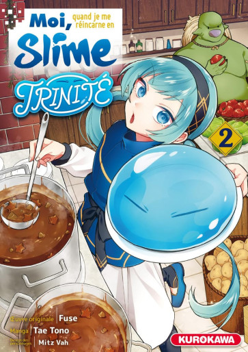 Manga - Manhwa - Moi quand je me réincarne en slime - Trinité Vol.2