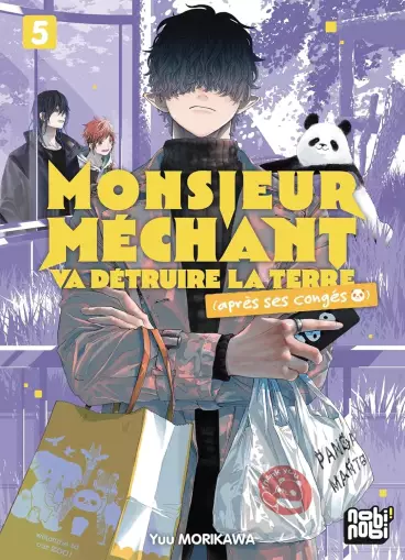 Manga - Manhwa - Monsieur Méchant va détruire la terre (après ses congés) Vol.5