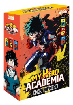 Manga - Manhwa - My Hero Academia - Coffret Starter (2018)