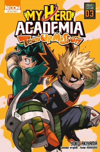 Manga - Manhwa - My Hero Academia - Team Up Mission Vol.3