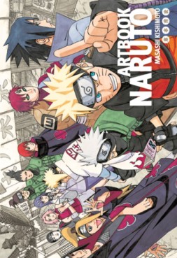 Manga - Naruto - Coffret Artbooks Tome 1 - 2 - 3