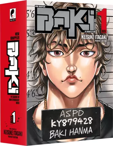 Manga - Manhwa - New Grappler Baki - Coffret Collector - Partie 1 Vol.1