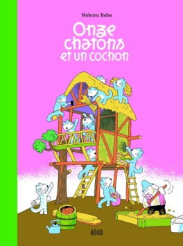 manga - Onze Chatons et un cochon