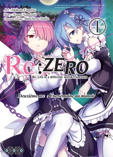 Manga - Manhwa - Re:Zero – Deuxième Arc - Une semaine au manoir Vol.1