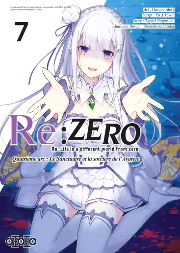 Manga - Manhwa - Re:Zero – Quatrième arc - Le Sanctuaire et la Sorcière de l'Avarice Vol.7