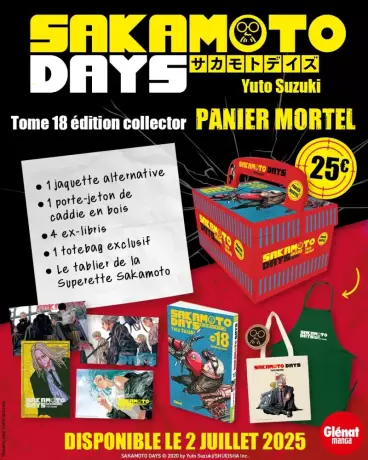 Manga - Manhwa - Sakamoto Days - Édition panier mortel Vol.18