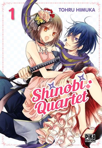 Manga - Manhwa - Shinobi Quartet Vol.1