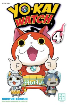 Manga - Yô-kai Watch Vol.4