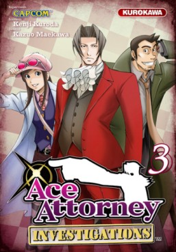 Manga - Manhwa - Ace Attorney - Investigations Vol.3