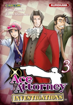 manga - Ace Attorney - Investigations Vol.3