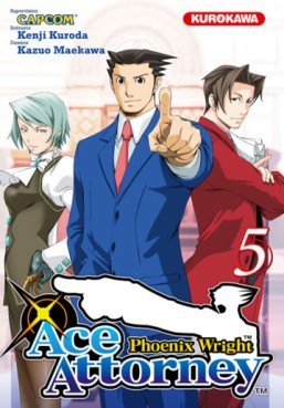 Manga - Ace Attorney - Phoenix Wright Vol.5