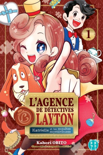 Manga - Manhwa - Agence de Détectives Layton - Katrielle et les Enquêtes Mysterieuses (l') Vol.1
