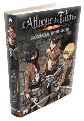 Manga - Manhwa - Agenda - Attaque des titans 2015-2016