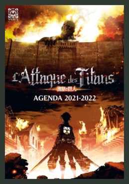 Manga - Manhwa - Agenda 2021-2022 L'Attaque des Titans