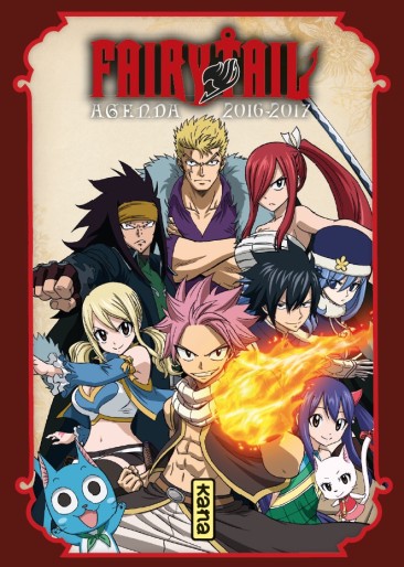 Manga - Manhwa - Agenda Kana 2016-2017 Fairy Tail