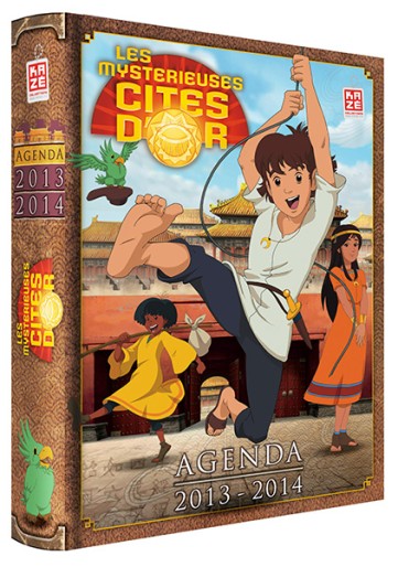 Manga - Manhwa - Agenda Kaze 2013-2014 - Mystérieuses Cités d'Or