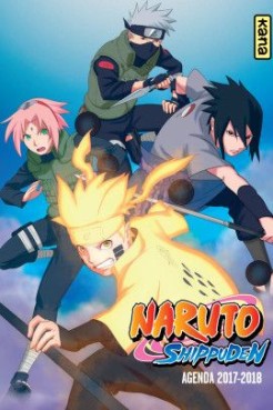 Manga - Manhwa - Agenda Kana 2017-2018 Naruto