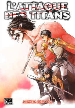 Manga - Manhwa - Attaque Des Titans (l') -  Agenda 2018-2019
