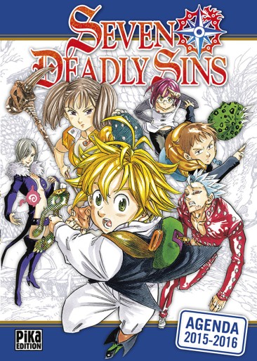 Manga - Manhwa - Agenda 2015 2016 - Seven Deadly sins