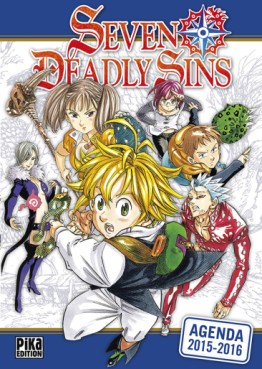 manga - Agenda 2015 2016 - Seven Deadly sins