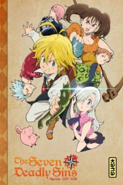 Manga - Manhwa - Agenda Kana 2017-2018 Seven deadly Sins