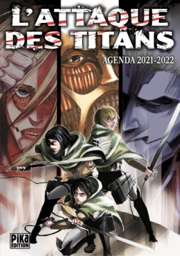 manga - Attaque Des Titans (l') -  Agenda 2021-2022