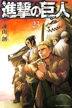 Manga - Manhwa - Shingeki no Kyojin jp Vol.23