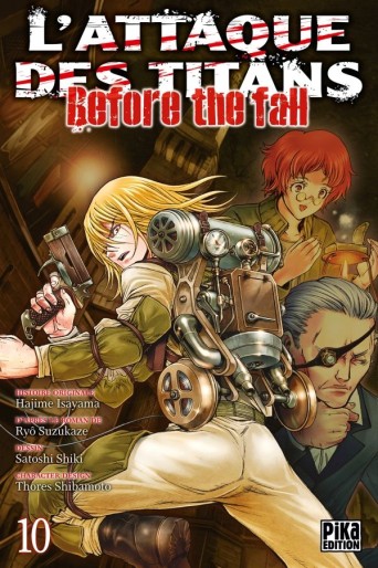 Manga - Manhwa - Attaque Des Titans (l') - Before the Fall Vol.10