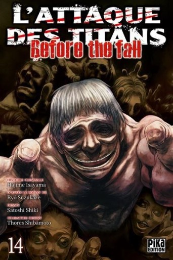 Manga - Manhwa - Attaque Des Titans (l') - Before the Fall Vol.14