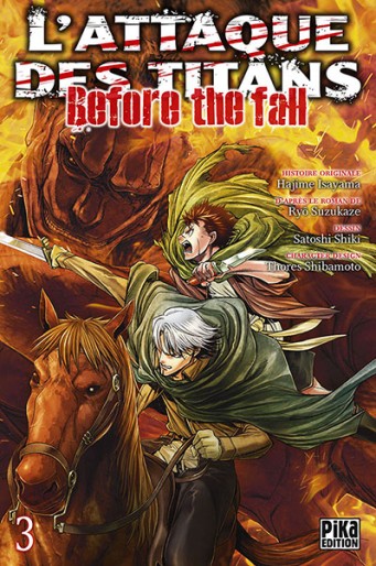 Manga - Manhwa - Attaque Des Titans (l') - Before the Fall Vol.3