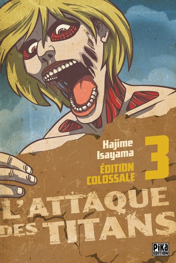 Manga - Manhwa - Attaque Des Titans (l') - Edition colossale Vol.3