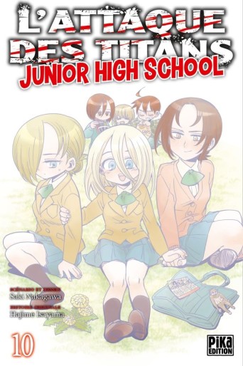 Manga - Manhwa - Attaque Des Titans (l') - Junior High School Vol.10