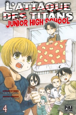 Manga - Manhwa - Attaque Des Titans (l') - Junior High School Vol.4