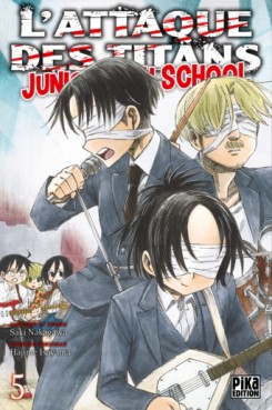 Manga - Manhwa - Attaque Des Titans (l') - Junior High School Vol.5