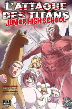 Manga - Manhwa - Attaque Des Titans (l') - Junior High School Vol.9