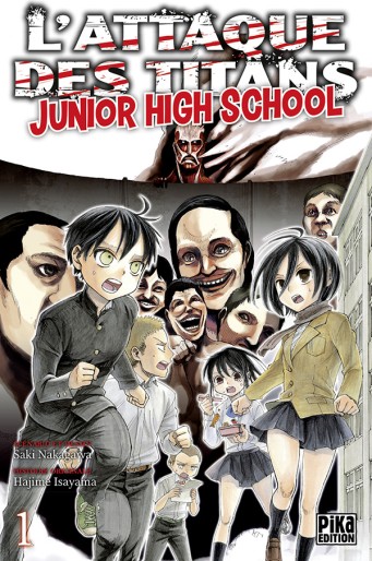 Manga - Manhwa - Attaque Des Titans (l') - Junior High School Vol.1