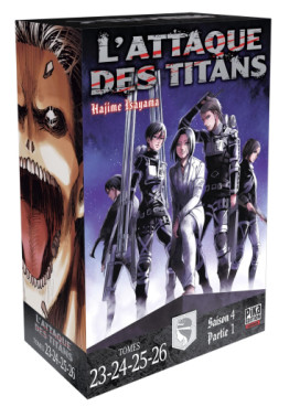 Manga - Attaque Des Titans (l') - Coffret - Saison 4 Vol.1