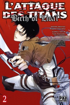 Manga - Manhwa - Attaque Des Titans (l') - Birth of Livai Vol.2