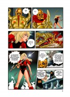 Planche supplémentaire BLACK KNIGHT BAT original art and story by BUICHI TERASAWA published in French by isan manga. BLACK NIGHT BAT and its characters