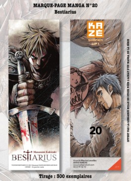 manga - Marque-pages - Bulle en Stock Vol.20