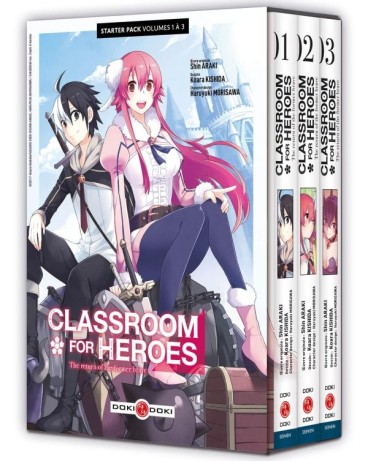 Manga - Manhwa - Classroom for heroes - Coffret Starter