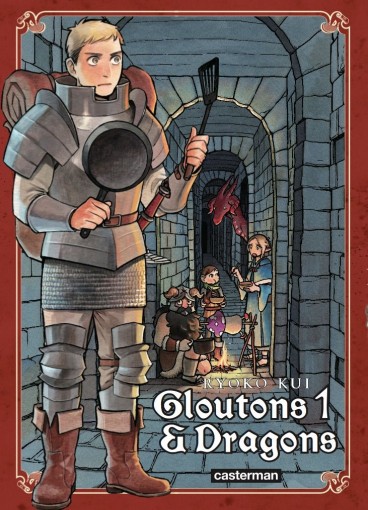 Premier tome de Gloutons & Dragons chez Casterman