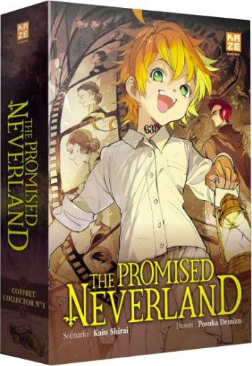Manga - Manhwa - The Promised Neverland - Coffret T9 + Roman 1