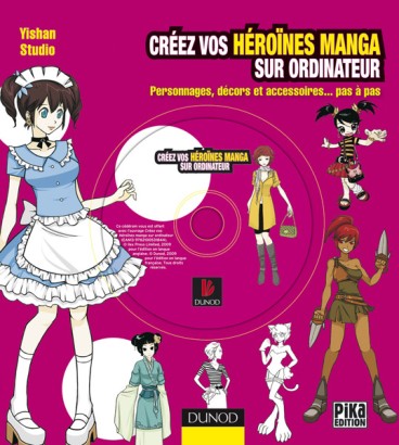 Manga - Manhwa - Créez vos héroïnes manga sur ordinateur