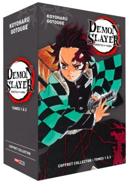 Manga - Demon Slayer - Coffret Collector (2020) Vol.1