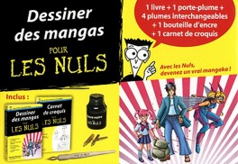 manga - Dessiner des mangas pour les nuls - Coffret